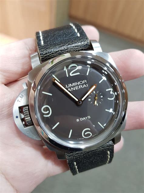 panerai 368|Panerai Luminor 1950 Left.